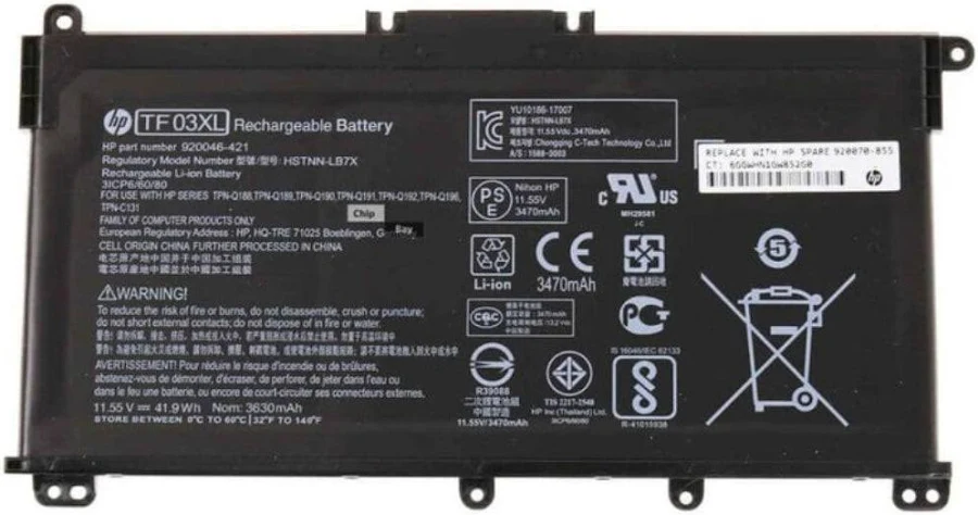 HP TF03XL Laptop Battery (OEM)